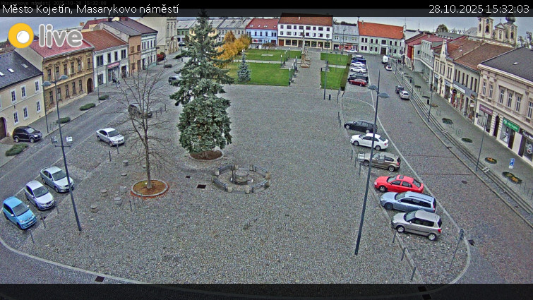 Město Kojetín - Masarykovo náměstí - 28.10.2025 v 15:32 Město Kojetín - Masarykovo náměstí - 28.10.2025 v 15:32