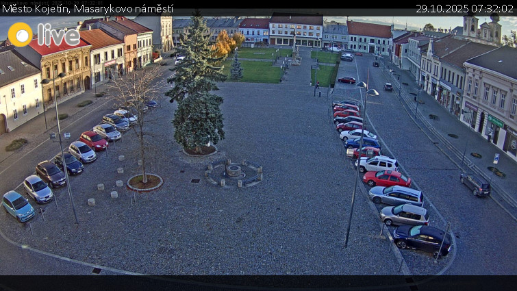 Město Kojetín - Masarykovo náměstí - 29.10.2025 v 07:32 Město Kojetín - Masarykovo náměstí - 29.10.2025 v 07:32