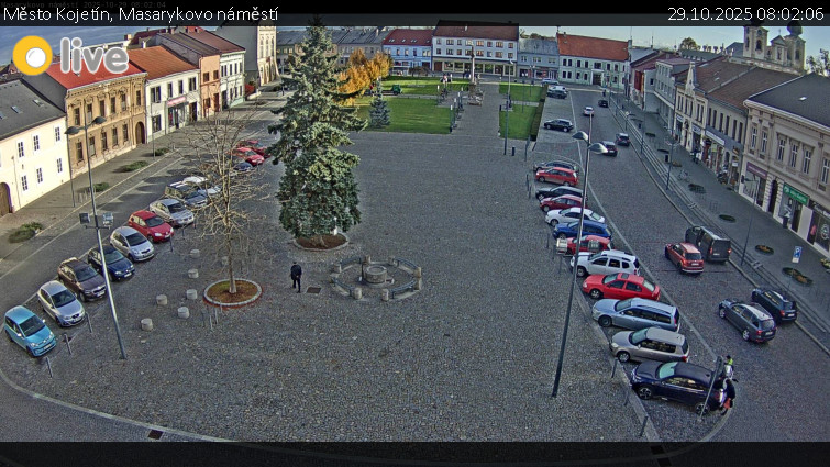 Město Kojetín - Masarykovo náměstí - 29.10.2025 v 08:02 Město Kojetín - Masarykovo náměstí - 29.10.2025 v 08:02