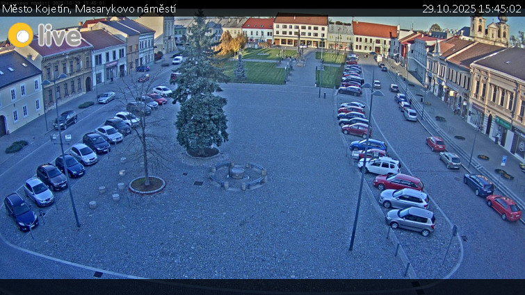 Město Kojetín - Masarykovo náměstí - 29.10.2025 v 15:45 Město Kojetín - Masarykovo náměstí - 29.10.2025 v 15:45