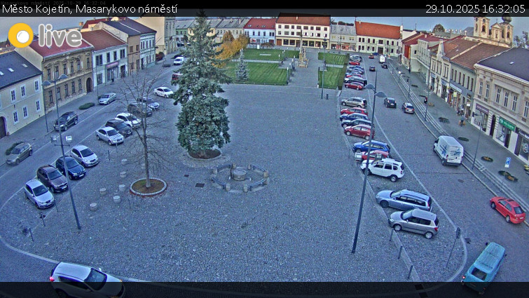 Město Kojetín - Masarykovo náměstí - 29.10.2025 v 16:32 Město Kojetín - Masarykovo náměstí - 29.10.2025 v 16:32