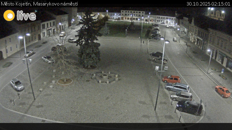 Město Kojetín - Masarykovo náměstí - 30.10.2025 v 02:15 Město Kojetín - Masarykovo náměstí - 30.10.2025 v 02:15