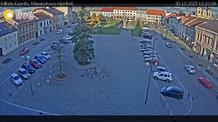Město Kojetín - Masarykovo náměstí - 30.10.2025 v 15:32 Město Kojetín - Masarykovo náměstí - 30.10.2025 v 15:32