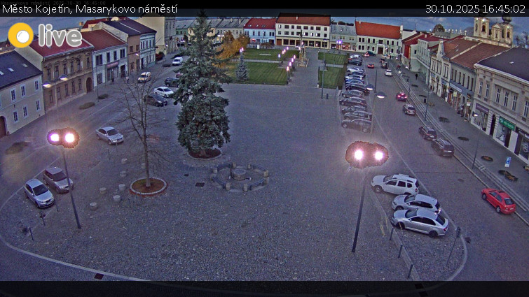 Město Kojetín - Masarykovo náměstí - 30.10.2025 v 16:45 Město Kojetín - Masarykovo náměstí - 30.10.2025 v 16:45