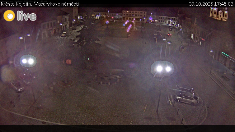 Město Kojetín - Masarykovo náměstí - 30.10.2025 v 17:45 Město Kojetín - Masarykovo náměstí - 30.10.2025 v 17:45