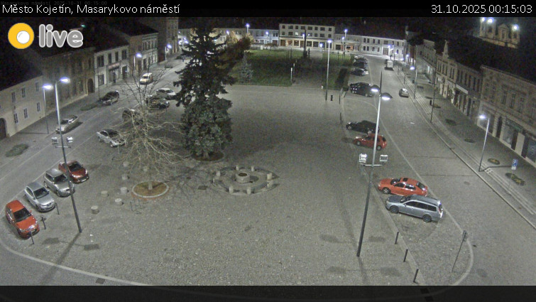 Město Kojetín - Masarykovo náměstí - 31.10.2025 v 00:15 Město Kojetín - Masarykovo náměstí - 31.10.2025 v 00:15