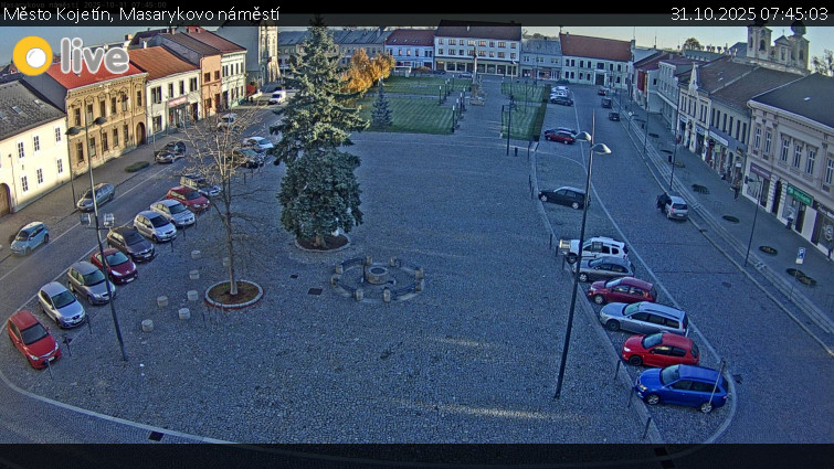 Město Kojetín - Masarykovo náměstí - 31.10.2025 v 07:45 Město Kojetín - Masarykovo náměstí - 31.10.2025 v 07:45