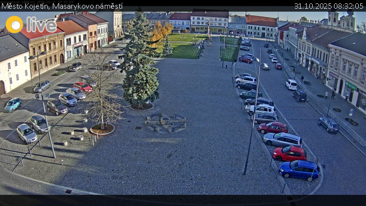 Město Kojetín - Masarykovo náměstí - 31.10.2025 v 08:32 Město Kojetín - Masarykovo náměstí - 31.10.2025 v 08:32