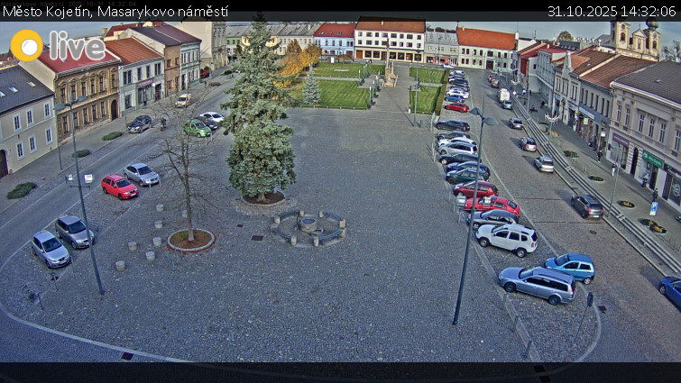 Město Kojetín - Masarykovo náměstí - 31.10.2025 v 14:32 Město Kojetín - Masarykovo náměstí - 31.10.2025 v 14:32