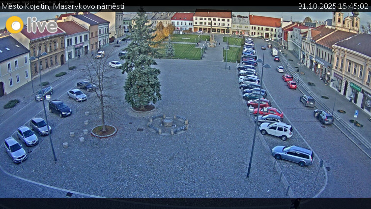 Město Kojetín - Masarykovo náměstí - 31.10.2025 v 15:45 Město Kojetín - Masarykovo náměstí - 31.10.2025 v 15:45