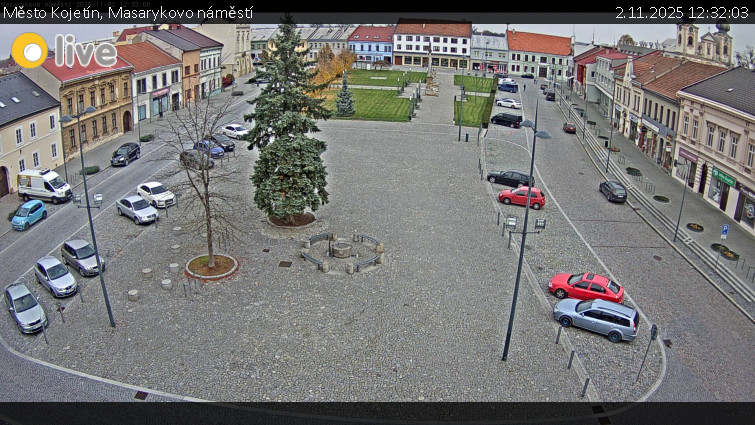 Město Kojetín - Masarykovo náměstí - 2.11.2025 v 12:32 Město Kojetín - Masarykovo náměstí - 2.11.2025 v 12:32