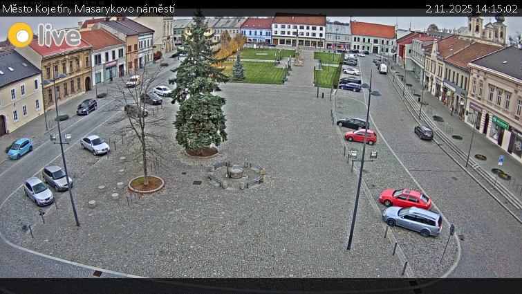 Město Kojetín - Masarykovo náměstí - 2.11.2025 v 14:15 Město Kojetín - Masarykovo náměstí - 2.11.2025 v 14:15
