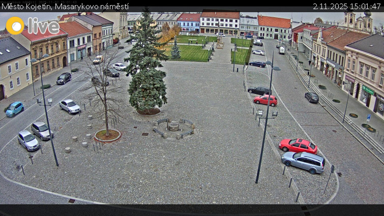 Město Kojetín - Masarykovo náměstí - 2.11.2025 v 15:01 Město Kojetín - Masarykovo náměstí - 2.11.2025 v 15:01