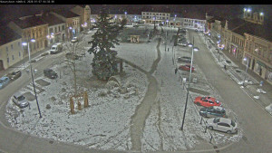 Město Kojetín - Masarykovo náměstí - 7.1.2026 v 04:32 Město Kojetín - Masarykovo náměstí - 7.1.2026 v 04:32