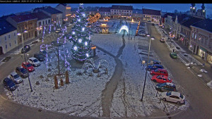 Město Kojetín - Masarykovo náměstí - 7.1.2026 v 07:15 Město Kojetín - Masarykovo náměstí - 7.1.2026 v 07:15