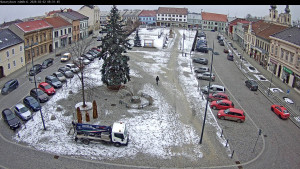 Město Kojetín - Masarykovo náměstí - 2.2.2026 v 08:31 Město Kojetín - Masarykovo náměstí - 2.2.2026 v 08:31