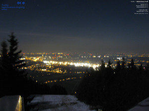 Javorový vrch - Červená sjezdovka, Třinec - 1.3.2026 v 01:45 Javorový vrch - Červená sjezdovka, Třinec - 1.3.2026 v 01:45