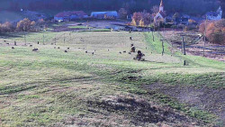 Horní část sjezdovky skiareálu Hlubočky