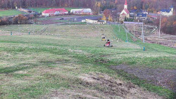 Horní část sjezdovky skiareálu Hlubočky