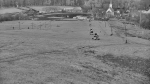 Skiareál Hlubočky - Horní část sjezdovky skiareálu Hlubočky - 31.10.2025 v 06:10 Skiareál Hlubočky - Horní část sjezdovky skiareálu Hlubočky - 31.10.2025 v 06:10