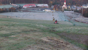 Skiareál Hlubočky - Horní část sjezdovky skiareálu Hlubočky - 31.10.2025 v 06:20 Skiareál Hlubočky - Horní část sjezdovky skiareálu Hlubočky - 31.10.2025 v 06:20