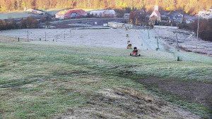 Skiareál Hlubočky - Horní část sjezdovky skiareálu Hlubočky - 31.10.2025 v 07:35 Skiareál Hlubočky - Horní část sjezdovky skiareálu Hlubočky - 31.10.2025 v 07:35