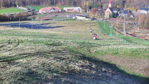 Skiareál Hlubočky - Horní část sjezdovky skiareálu Hlubočky - 31.10.2025 v 08:40 Skiareál Hlubočky - Horní část sjezdovky skiareálu Hlubočky - 31.10.2025 v 08:40