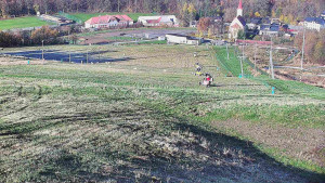 Skiareál Hlubočky - Horní část sjezdovky skiareálu Hlubočky - 31.10.2025 v 08:45 Skiareál Hlubočky - Horní část sjezdovky skiareálu Hlubočky - 31.10.2025 v 08:45