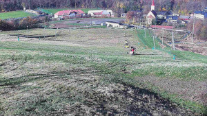 Skiareál Hlubočky - Horní část sjezdovky skiareálu Hlubočky - 31.10.2025 v 09:15 Skiareál Hlubočky - Horní část sjezdovky skiareálu Hlubočky - 31.10.2025 v 09:15