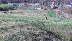 Skiareál Hlubočky - Horní část sjezdovky skiareálu Hlubočky - 31.10.2025 v 09:20 Skiareál Hlubočky - Horní část sjezdovky skiareálu Hlubočky - 31.10.2025 v 09:20