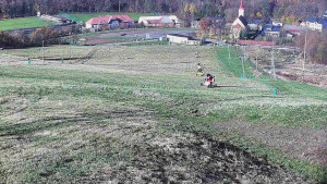 Skiareál Hlubočky - Horní část sjezdovky skiareálu Hlubočky - 31.10.2025 v 09:35 Skiareál Hlubočky - Horní část sjezdovky skiareálu Hlubočky - 31.10.2025 v 09:35