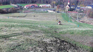 Skiareál Hlubočky - Horní část sjezdovky skiareálu Hlubočky - 31.10.2025 v 09:40 Skiareál Hlubočky - Horní část sjezdovky skiareálu Hlubočky - 31.10.2025 v 09:40