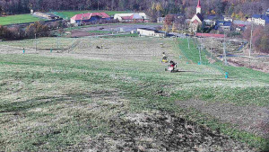 Skiareál Hlubočky - Horní část sjezdovky skiareálu Hlubočky - 31.10.2025 v 10:00 Skiareál Hlubočky - Horní část sjezdovky skiareálu Hlubočky - 31.10.2025 v 10:00
