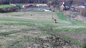 Skiareál Hlubočky - Horní část sjezdovky skiareálu Hlubočky - 31.10.2025 v 10:05 Skiareál Hlubočky - Horní část sjezdovky skiareálu Hlubočky - 31.10.2025 v 10:05
