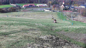 Skiareál Hlubočky - Horní část sjezdovky skiareálu Hlubočky - 31.10.2025 v 10:20 Skiareál Hlubočky - Horní část sjezdovky skiareálu Hlubočky - 31.10.2025 v 10:20