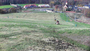 Skiareál Hlubočky - Horní část sjezdovky skiareálu Hlubočky - 31.10.2025 v 10:50 Skiareál Hlubočky - Horní část sjezdovky skiareálu Hlubočky - 31.10.2025 v 10:50