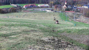 Skiareál Hlubočky - Horní část sjezdovky skiareálu Hlubočky - 31.10.2025 v 11:00 Skiareál Hlubočky - Horní část sjezdovky skiareálu Hlubočky - 31.10.2025 v 11:00