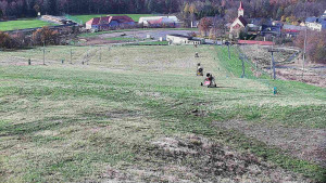 Skiareál Hlubočky - Horní část sjezdovky skiareálu Hlubočky - 31.10.2025 v 11:55 Skiareál Hlubočky - Horní část sjezdovky skiareálu Hlubočky - 31.10.2025 v 11:55