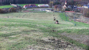 Skiareál Hlubočky - Horní část sjezdovky skiareálu Hlubočky - 31.10.2025 v 12:00 Skiareál Hlubočky - Horní část sjezdovky skiareálu Hlubočky - 31.10.2025 v 12:00