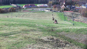 Skiareál Hlubočky - Horní část sjezdovky skiareálu Hlubočky - 31.10.2025 v 12:35 Skiareál Hlubočky - Horní část sjezdovky skiareálu Hlubočky - 31.10.2025 v 12:35