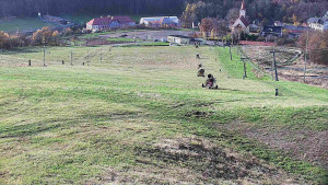 Skiareál Hlubočky - Horní část sjezdovky skiareálu Hlubočky - 31.10.2025 v 14:25 Skiareál Hlubočky - Horní část sjezdovky skiareálu Hlubočky - 31.10.2025 v 14:25