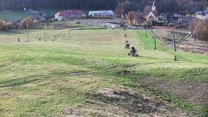 Skiareál Hlubočky - Horní část sjezdovky skiareálu Hlubočky - 31.10.2025 v 14:50 Skiareál Hlubočky - Horní část sjezdovky skiareálu Hlubočky - 31.10.2025 v 14:50