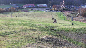 Skiareál Hlubočky - Horní část sjezdovky skiareálu Hlubočky - 31.10.2025 v 15:20 Skiareál Hlubočky - Horní část sjezdovky skiareálu Hlubočky - 31.10.2025 v 15:20