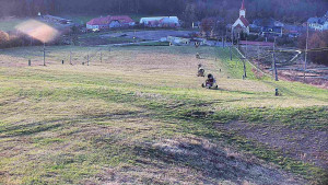 Skiareál Hlubočky - Horní část sjezdovky skiareálu Hlubočky - 31.10.2025 v 16:05 Skiareál Hlubočky - Horní část sjezdovky skiareálu Hlubočky - 31.10.2025 v 16:05