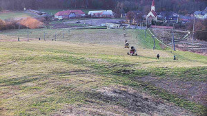 Skiareál Hlubočky - Horní část sjezdovky skiareálu Hlubočky - 31.10.2025 v 16:15 Skiareál Hlubočky - Horní část sjezdovky skiareálu Hlubočky - 31.10.2025 v 16:15