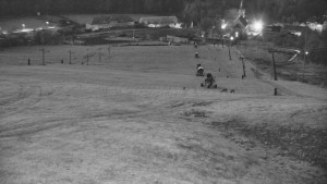 Skiareál Hlubočky - Horní část sjezdovky skiareálu Hlubočky - 31.10.2025 v 17:10 Skiareál Hlubočky - Horní část sjezdovky skiareálu Hlubočky - 31.10.2025 v 17:10