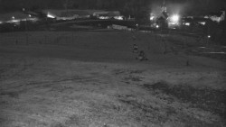 Horní část sjezdovky skiareálu Hlubočky