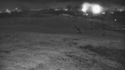 Horní část sjezdovky skiareálu Hlubočky