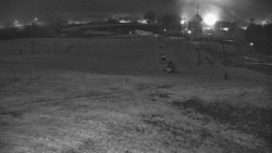 Horní část sjezdovky skiareálu Hlubočky