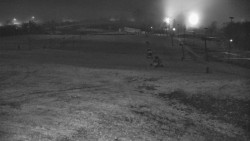 Horní část sjezdovky skiareálu Hlubočky